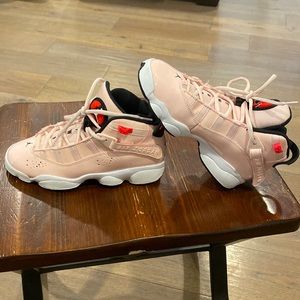 Pink Air Jordans 6 Ring